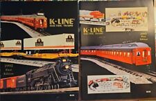 1992 & 1993 K-LINE  ELECTRIC TRAINS FIRST EDITION CATALOGS