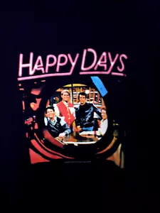 Happy Days Fonz 2002 Paramount Lic. T-Shirt LRG kurzärmeliges T-Shirt - Bild 1 von 7