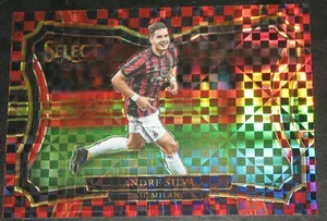 2017-18 Select Andre Silva Checkerboard Field Level AC Milan 236 Prizm Red Black - Picture 1 of 2