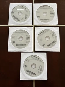 Compaq Windows 8 System Recovery ~ 64-Bit 5 Discs HP PRO 3500 3505 3515 - Picture 1 of 1