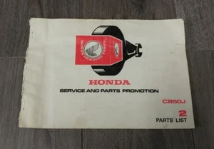LISTA DE PIEZAS USADAS HONDA CB50J 1314903 - Imagen 1 de 4