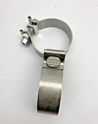 Lot of 2, Borla 3" S.S Narrow Band Muffler Exhaust Clamp 140743BC, W/O 1367 - Image 1 of 4