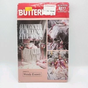 Butterick Crafts 6277 Wedding Accessories Hanger Fan Well Sewing Pattern Uncut - Picture 1 of 9