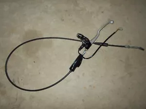 2003 Polaris Predator 500 Clutch Cable Handle Lever Perch Mount - Foto 1 di 2
