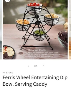 Vintage Ferris Wheel Condiment Caddy - Picture 1 of 6