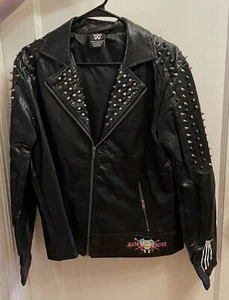 WWE ALEXA BLISS REPLICA JACKET BLACK STUDDED LITTLE MISS BLISS LOGO BRAND NEW  - Picture 1 of 3