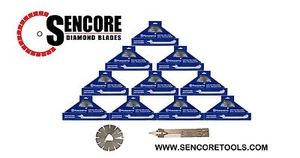 Husqvarna 6" Soff Cut Diamond Blades 10pk + Original Skid Plate + FREE SHIPPING - Picture 1 of 1