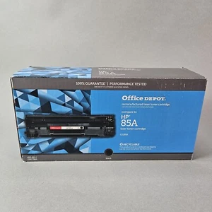 OFFICE DEPOT HP 85A BLACK Laser TONER CARTRIDGE CE285A Sealed - Bild 1 von 4