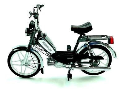 Mofa Modell Maßstab 1:10 Hercules Prima 5S schwarz metallic von 50cc Legends Mop - Bild 1 von 2