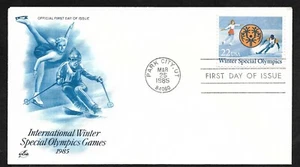 #2142 22c Winter Special Olympics- ArtCraft FDC - Picture 1 of 2