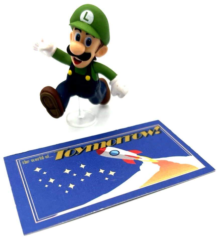 Figura Nintendo Super Mario Bros 2" - LUIGI - Mini Figura Cake Topper Foto 1 de 1