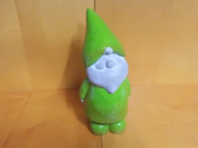 Zwerg  grün     17 x 8cm Keramik    Neu Figur - Bild 1 von 3