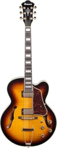 Ibanez AF95FM Artcore Expressionist Hollowbody Electric Guitar - Antique Yellow - Picture 1 of 2