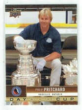 12-13 UD Upper Deck  Philip Pritchard  Day With The Cup  HHOF Curator