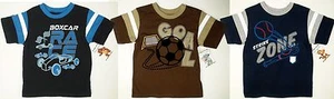 Garanimals infant and toddler boys T-shirt boxcar soccer baseball sports theme - Bild 1 von 2