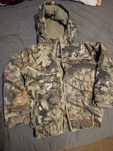 Mossy Oak Camo Boys Zip Up Jacket Youth Size ( 6/7 ) Breakup Hunting Outdoors - Picture 1 of 5