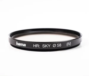 Filtro de protección para cámara Hama 58 mm tragaluz - Imagen 1 de 1