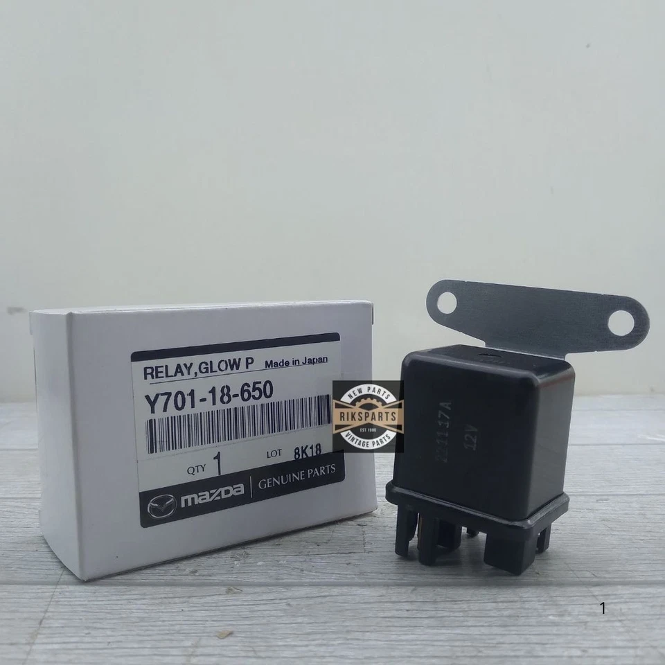 OEM/Original Glow Plug Relay Assy Fits For Mazda B2500 323 1995-2001 Y701-18-650
