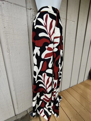 SANCTUARY THE SOFT  PALM PRINT WIDE LEG LINEN BLEND PANTS, XXS, NWT  - Image 1 of 4