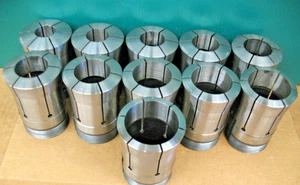 HARDINGE  22J COLLET SET+ 11 COLLETS 1-1/16"  - 2-3/16,  16TH" SIZES - Picture 1 of 4