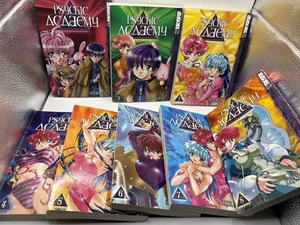 Psychic Academy Lot Volumes 1-8 Set Manga by Katsu Aki - Picture 1 of 2