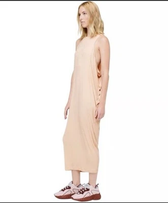 Vestido Lululemon Lab Nan Sin Talla Desnudo Melocotón Mezcla Cachemira Slouchy Active OSFM Foto 1 de 4