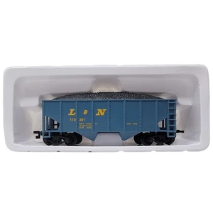 HO Scale Industrial Rail Louisville & Nashville L&N 2-Bay Hopper w/ Coal NIB - Picture 1 of 5