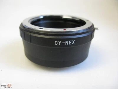 Lens Adapter For Contax / Yashica Lens On Sony E-Mount Camera Body - Image 1 of 2