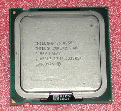 4 core CPU Core2 Quad Q9550 LGA775 - Photo 1/4