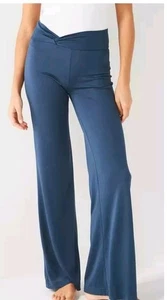 Womens High Waist Flare Leggings Bootcut Yoga Pants Gym Trousers Size 12 - Picture 1 of 8