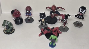 RARE Marvel DC Comics Action Figure Lot ×9 Figures Total - Foto 1 di 5