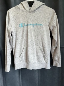 Kids Champion sudadera con capucha gris con lunares arco iris talla 14/16 - Imagen 1 de 6