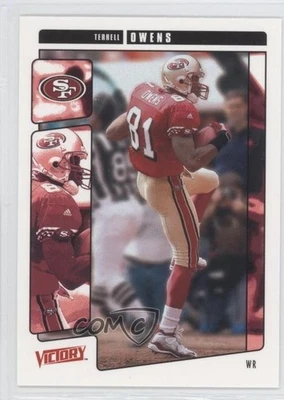 2001 Upper Deck Victory Terrell Owens #309 HOF - Image 1 of 2