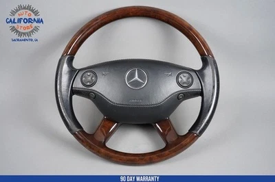 07-10 Mercedes W216 CL600 S65 AMG Driver Steering Wheel w/ Paddle Shifters OEM - Image 1 of 4