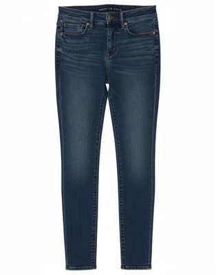 AMERICAN EAGLE Womens Skinny Jeans UK 6 XS W28 L29 Blue Cotton AV12 - Image 1 of 4