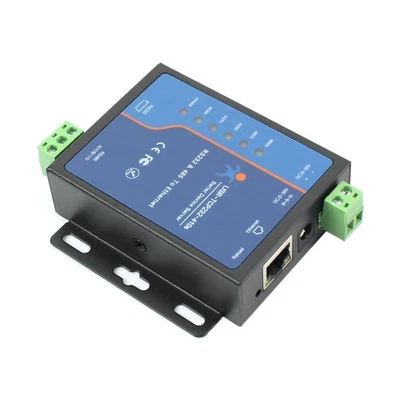 USRIOT USR-TCP232-410S Terminal Power Supply RS232 RS485 to TCP/IP Converter NEW - Image 1 of 4