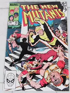 The New Mutants #10 Dec. 1983 Marvel Comics - Picture 1 of 2