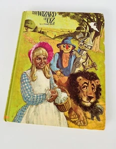 Vintage THE WIZARD OF OZ  by L. FRANK BAUM  Hardcover Black & White  - Picture 1 of 12