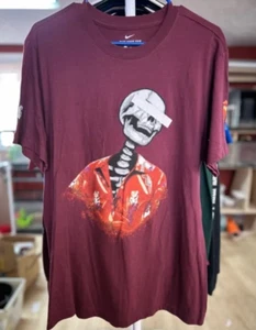 Official Benny the Butcher Maroon Plugs Skull Graphic Tee (size medium) - Picture 1 of 5