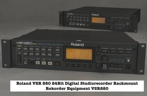 Roland VSR 880  24Bit Digital Studiorecorder Rackmount Rekorder Equipment VSR880 - Bild 1 von 23
