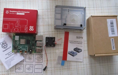 Raspberry Pi 4 Model B 4GB 2018 W/ Case New, Open Box - Image 1 of 4
