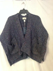 Universal Thread Women's Knit Kimono Jacket Ruana Sweater One Size Fits Most - Picture 1 of 5