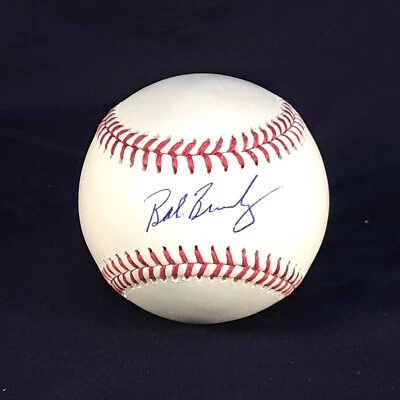 Bob Brenly Signed OML Baseball Arizona Diamondbacks San Francisco Giants - Image 1 of 2