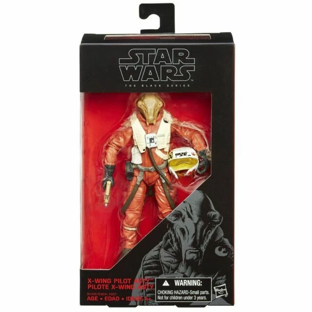 Star Wars The Force Awakens Black Series 6 Inch X-wing Pilot Asty B4599as0