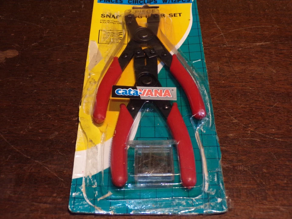 Pinces circlips W/12 pcs - 2 pièces snap ring plier set CATAVANA - Photo 1/4