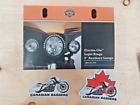 Harley-Davidson Electra Glo Light Rings - 4'' Chrome Auxiliary Lamps - 61400094