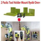 Efficient Tool Organization with 2 Pack Tool Holder Mount and Wall Bracket