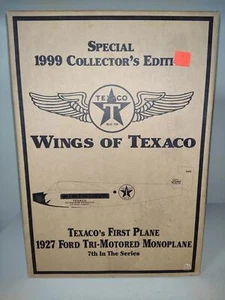 7th Wings of Texaco, 1927 Ford Tri-Motored Monoplane-1999 Special Edition *Gold* - Picture 1 of 2