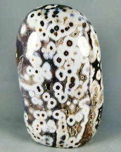 ¡Colección! Increíble piedra de Reiki losa druzy grande ágata jaspe océano orbicular - Imagen 1 de 12