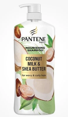 Champú nutritivo de leche de coco y manteca de karité Pantene Pro-V 38,2 fl oz Foto 1 de 3